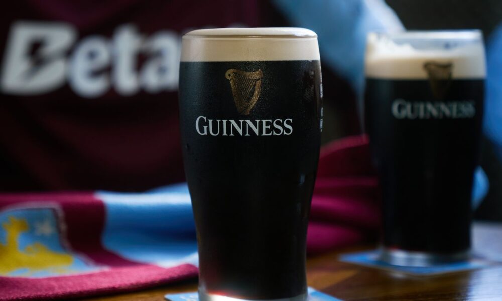 Aston Villa Announce Guinness As New Official Partner