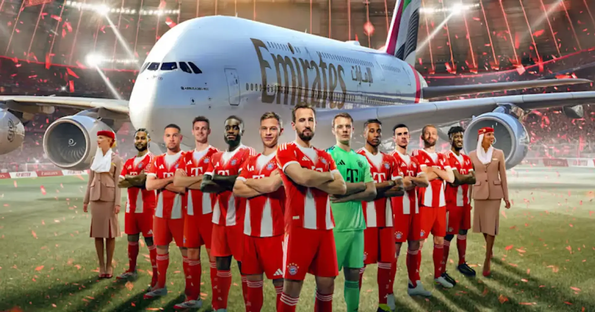 Emirates Secures New Sponsorship Deal With Bayern