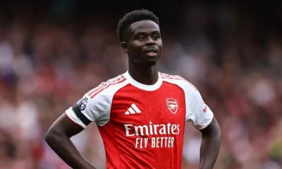 Saka To Miss Up To Four Weeks Due To Injury 