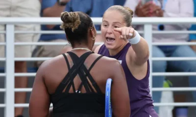 Ostapenko And Townsend In 'no Respect' US Open Row