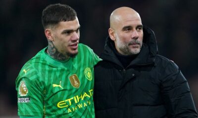 Ederson Is Man City's No. 1 - For Now, Says Guardiola