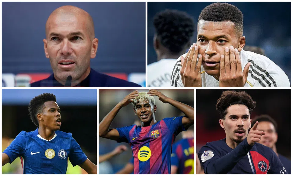 Zinedine Zidane speaking at Festival Dello Sport about Lamine Yamal