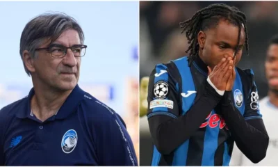 Ademola Lookman Atalanta Coach Ivan Juric Training Session