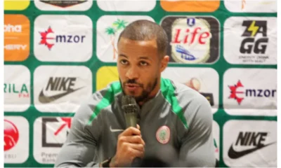 William Troost-Ekong in action for Nigeria’s Super Eagles ahead of their crucial World Cup qualifier against Lesotho.