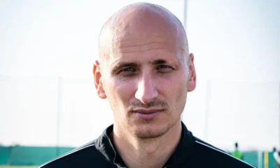 Jonjo Shelvey playing for Arabian Falcons in the UAE Second Division League