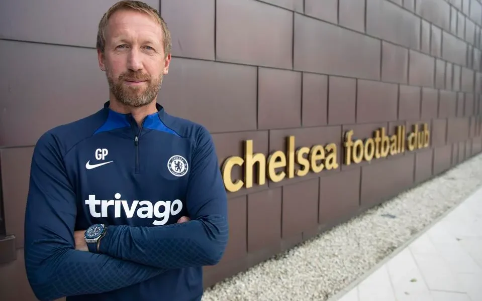 Graham Potter unveiled as Sweden head coach at press conference.