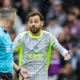 Bernardo Silva reacts after Manchester City’s loss to Aston Villa at Villa Park