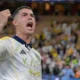 Cristiano Ronaldo celebrating in an Al-Nassr jersey after becoming football’s first billionaire player with a $1.4bn net worth.