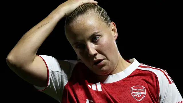 Beth Mead Celebrates Goal For Arsenal In Women’s Champions League