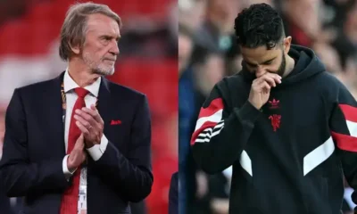 "Sir Jim Ratcliffe pledges full support for Manchester United manager Ruben Amorim, assuring him three years to turn results around at Old Trafford."