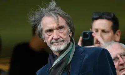 Harry Maguire in Manchester United kit during a Premier League match, linked with Saudi Pro League move