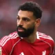 Mohamed Salah looks frustrated during Liverpool vs Manchester United match