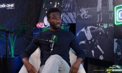 John Obi Mikel speaking on The Obi One Podcast set
