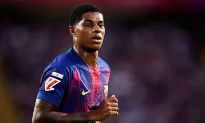 Marcus Rashford Barcelona forward during La Liga match against Real Oviedo
