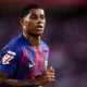 Marcus Rashford Barcelona forward during La Liga match against Real Oviedo