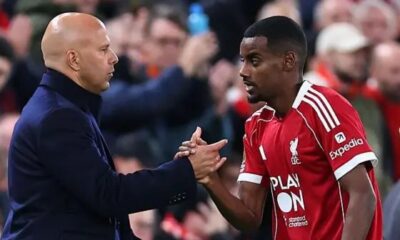 Wayne Rooney speaking about Alexander Isak’s poor form for Liverpool on The Wayne Rooney Show.