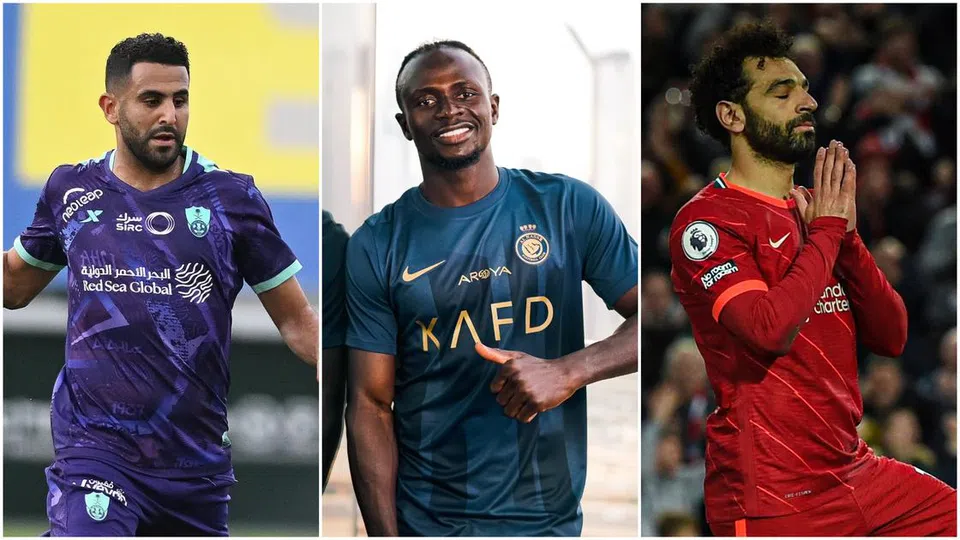 Riyad Mahrez, Sadio Mane, and Kalidou Koulibaly — the top three highest-paid African footballers in 2025.
