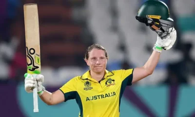 Alyssa Healy ruled out of World Cup match against England due to calf injury