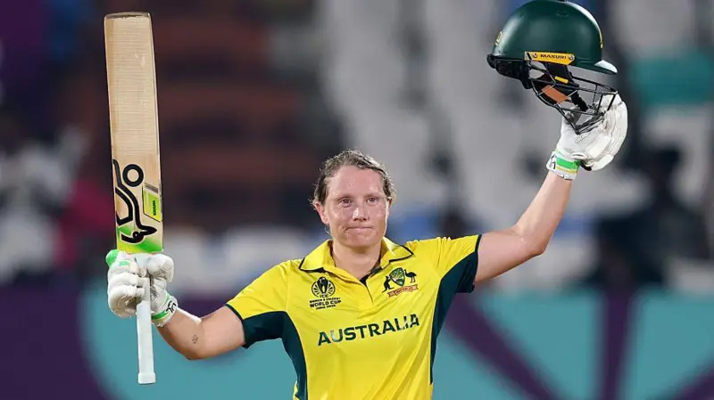 Alyssa Healy ruled out of World Cup match against England due to calf injury