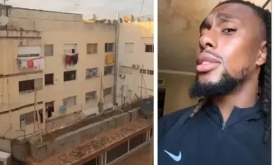 Alex Iwobi reacts to poor hotel facilities of the Super Eagles in Morocco
