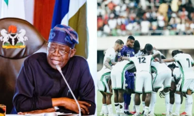 President Bola Tinubu addressing sports matters during a national briefing.