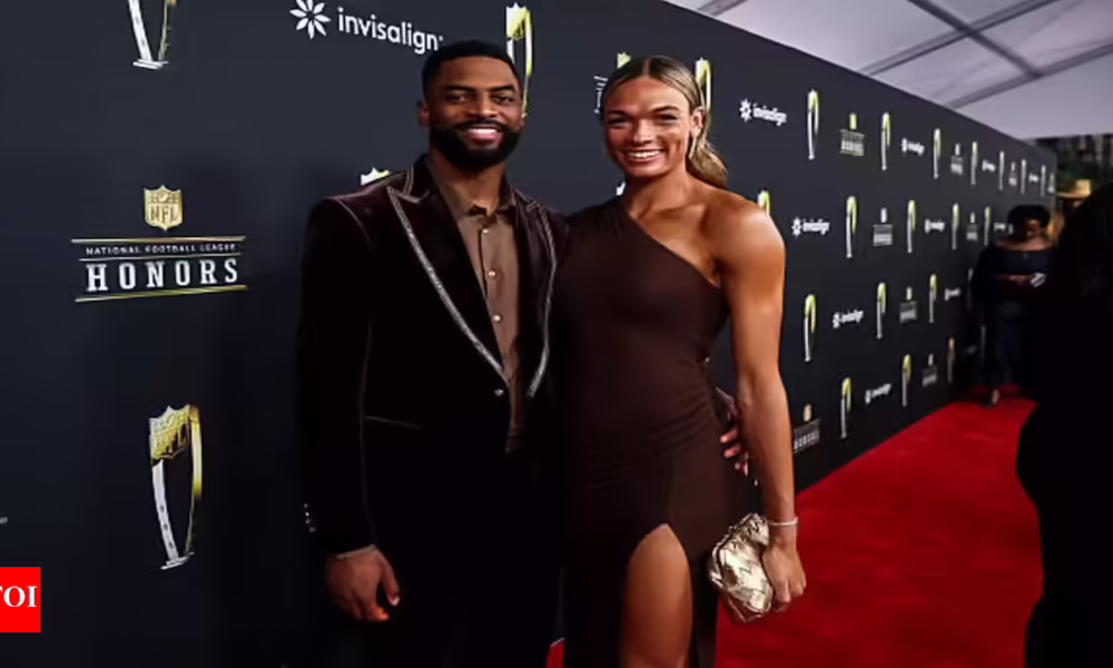 Anna Hall And Darius Slayton Celebrate Engagement After World Title