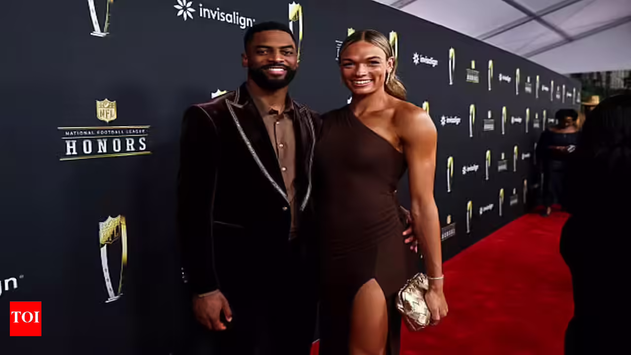 Anna Hall And Darius Slayton Celebrate Engagement After World Title