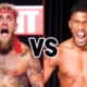 Anthony Joshua and Jake Paul facing off in promotion for their $267 million fight