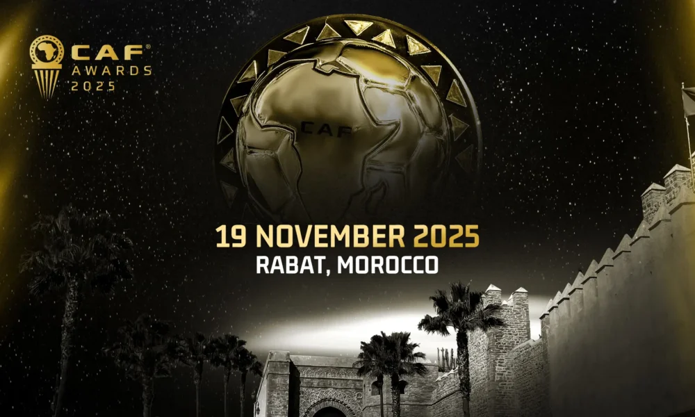 CAF Awards 2025 Ceremony In Rabat Morocco