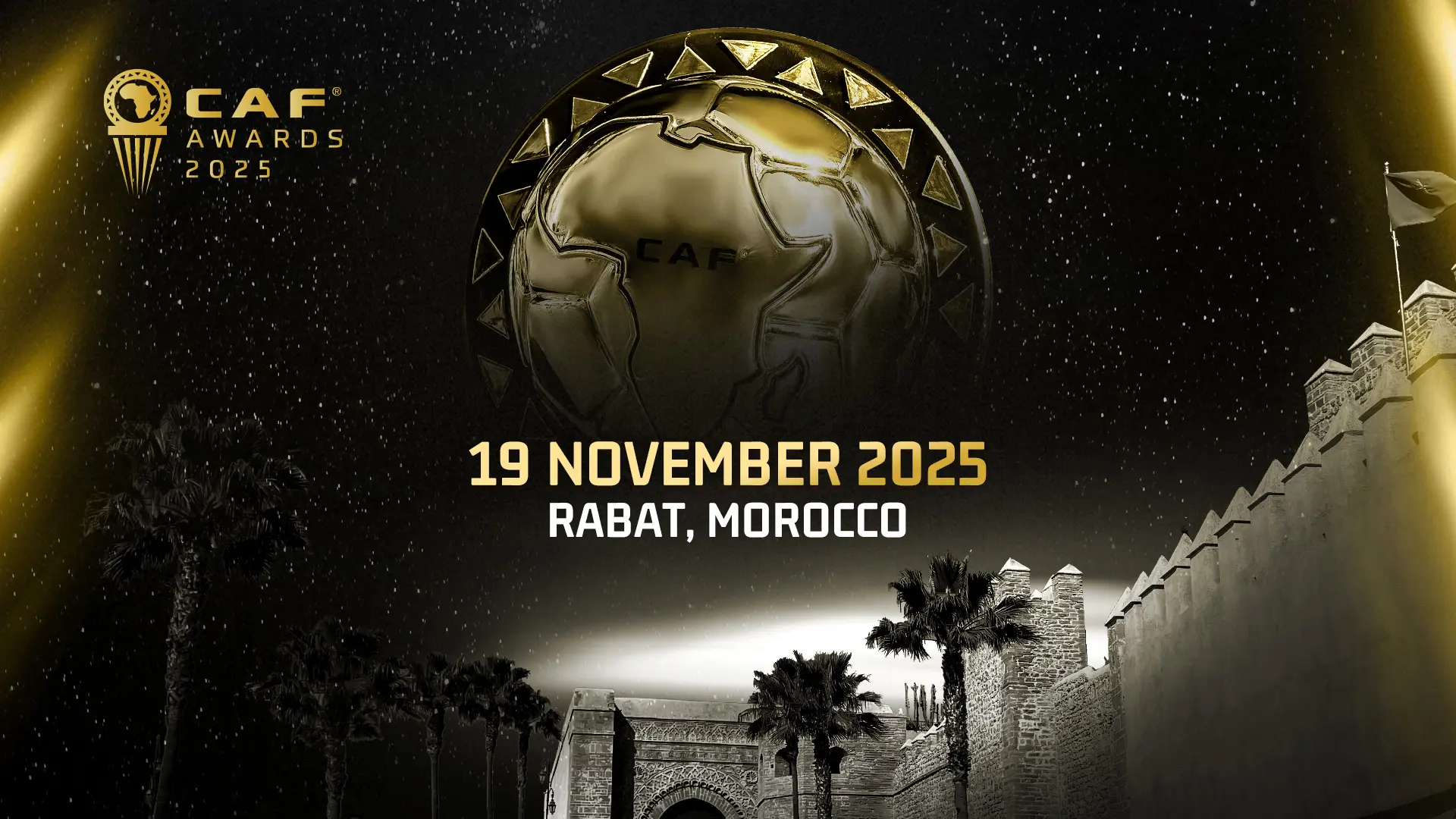 CAF Awards 2025 Ceremony In Rabat Morocco
