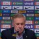 Carlo Ancelotti speaking about Vinicius Jr during Brazil press conference