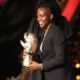 Chiamaka Nnadozie Lifting CAF Best Women’s Goalkeeper Award 2025