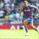 Daniel Muñoz in action for Crystal Palace during a Premier League match