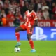 Dayot Upamecano playing for Bayern Munich during a Bundesliga match