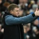 Eddie Howe gestures on the touchline during a Newcastle United match.