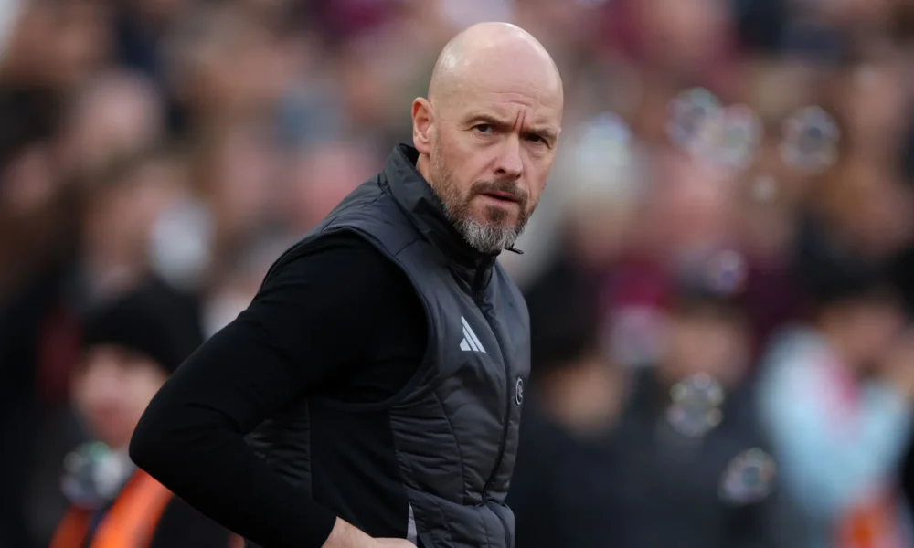 Erik ten Hag and Marc Overmars during their successful Ajax era.