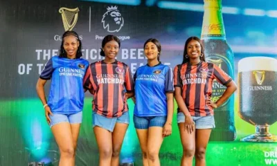Fans enjoying Guinness Match Day with football viewing and activities across Nigerian cities