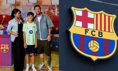 Lionel Messi and Antonela Roccuzzo celebrate son Thiago Messi’s 13th birthday with Barcelona-themed decorations