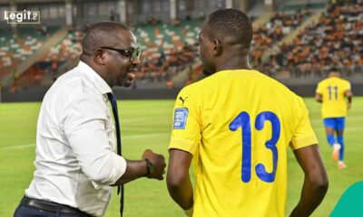 Gabon coach Thierry Mouyouma discusses tactics ahead of World Cup playoff against Nigeria Super Eagles