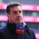 Gary Neville speaking as Sky Sports pundit during Premier League match
