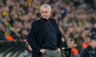 Jose Mourinho during his time as Fenerbahce head coach in Istanbul