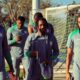 Super Eagles players in training session at Rive Hotel, Rabat, ahead of their 2026 FIFA World Cup playoff clash against Gabon.