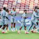 Super Eagles players training ahead of World Cup qualifier against Gabon in Rabat, Morocco.