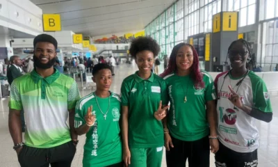 Team Nigeria Karate Squad Arriving In Cairo For 2025 World Championship