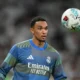 Trent Alexander-Arnold warms up at Anfield ahead of Real Madrid’s Champions League clash with Liverpool