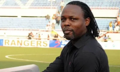 Victor Ikpeba analyzing Nigeria vs DR Congo World Cup playoff match.