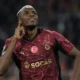 Victor Osimhen celebrating after scoring for Galatasaray in the Champions League