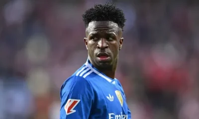 Vinicius Junior Looking Frustrated During A Real Madrid Match As Contract Talks Stall