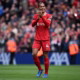 Virgil van Dijk during a Premier League match for Liverpool
