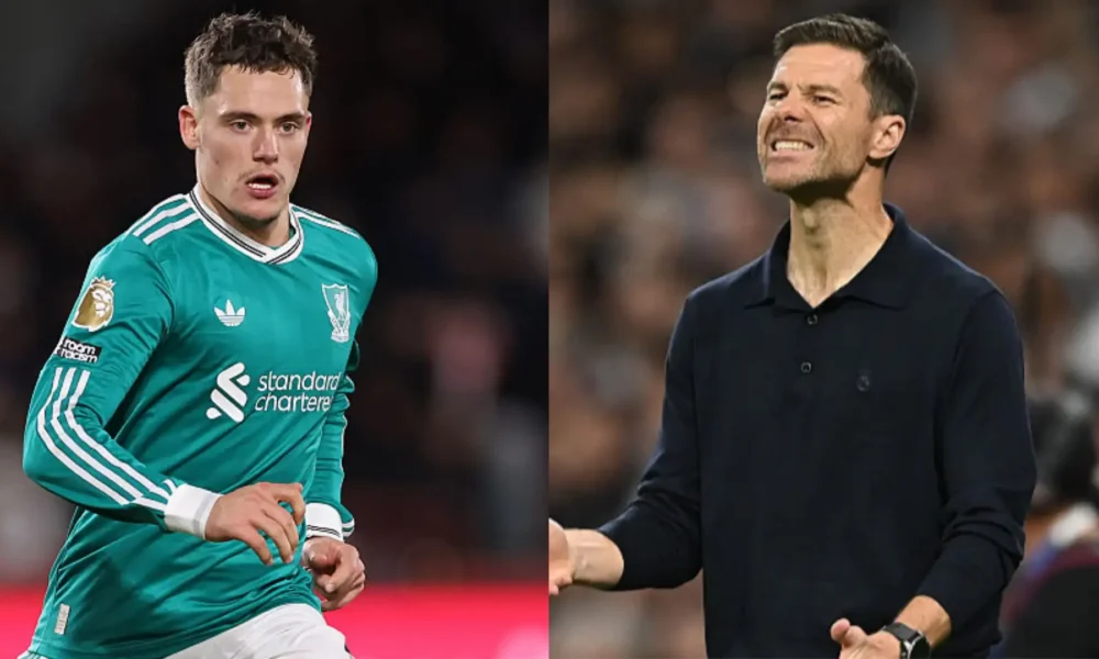 Xabi Alonso and Florian Wirtz reunion ahead of Liverpool vs Real Madrid clash